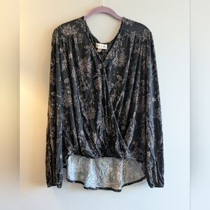 Super Soft Long Sleeve Wrap Top